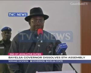 Bayelsa-Governor-dissolves-5th-assembly-to-mark-end-of-legislative-duties