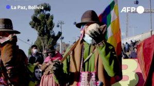 Bolivian-workers-protest-interim-government-despite-virus-lockdown