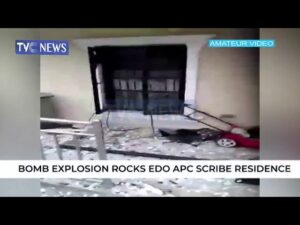 Bomb-blast-damages-home-of-APC-secretary-in-Edo