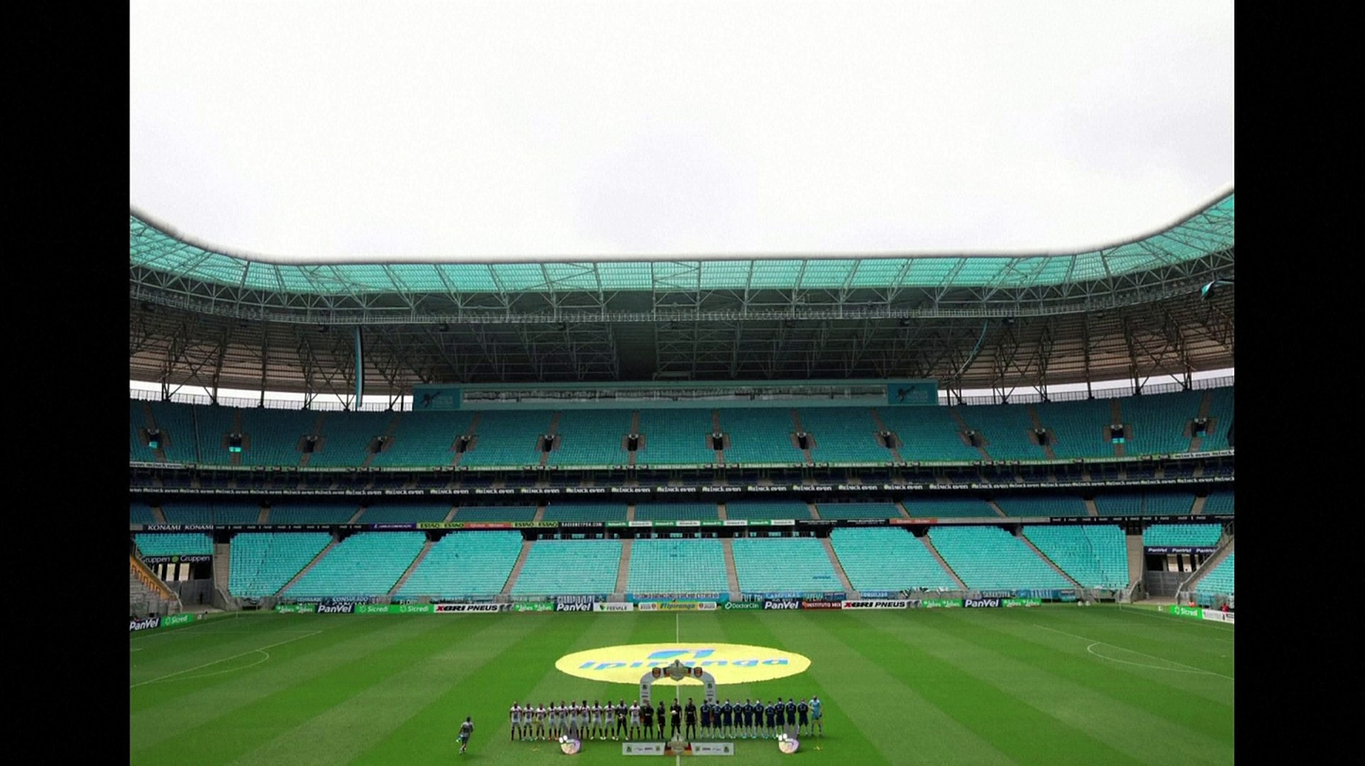Brazilian-team-wear-masks-in-protest-at-having-to-play