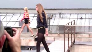 Catwalk-invader-crashes-Chanel-show