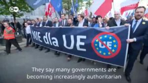 Donald-Tusk-urges-EU-lawmakers-to-vote-for-Germanys-Ursula-von-der-Leyen