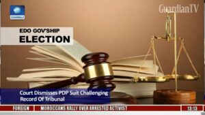 Edo-governorship-election-Court-dismisses-PDP-suit-challenging-record-of-tribunal