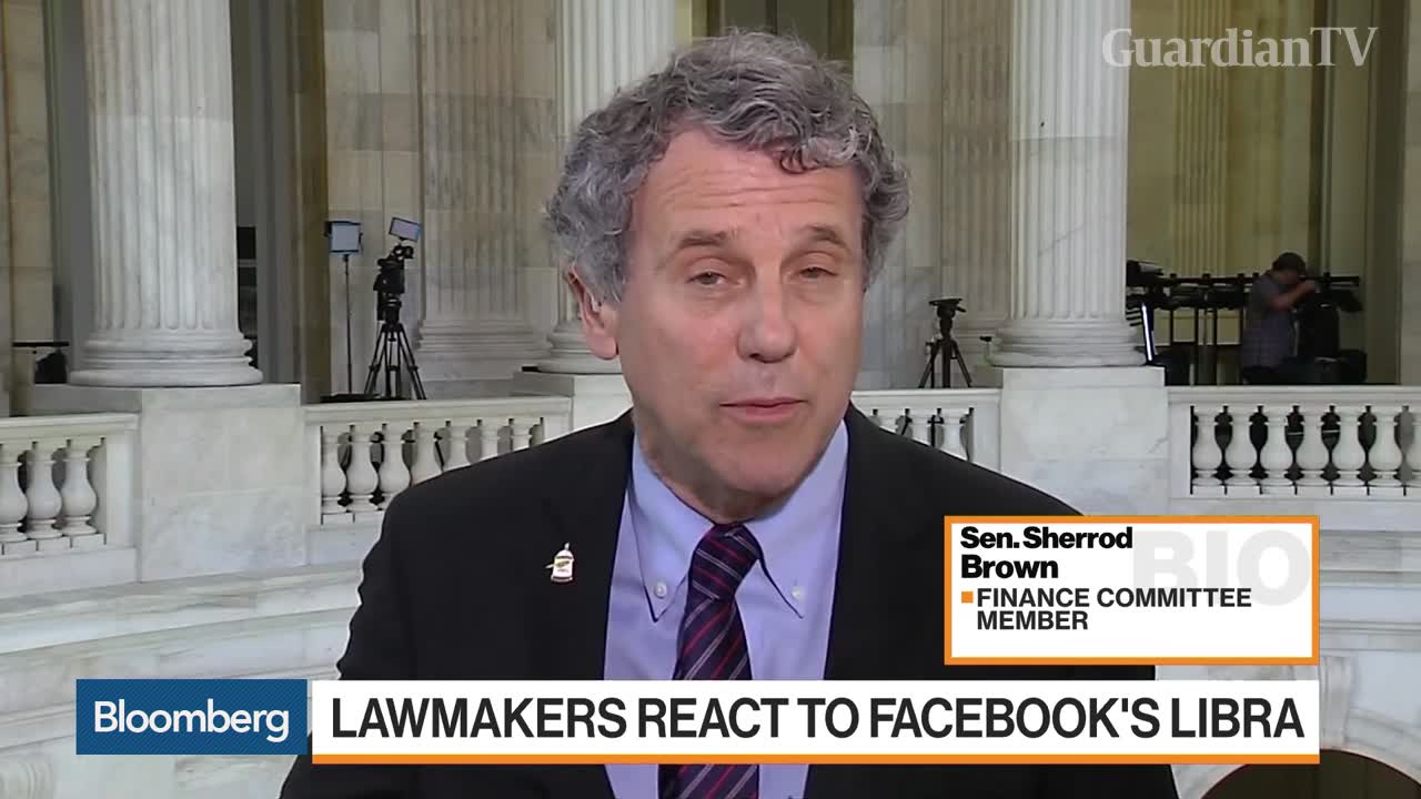Facebook is too big to run a Cryptocurrency, Sen. Sherrod Brown says -  GuardianTV