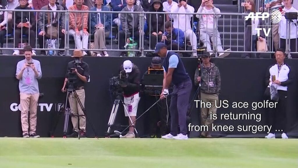 Fit Tiger Woods ready to go in Japan