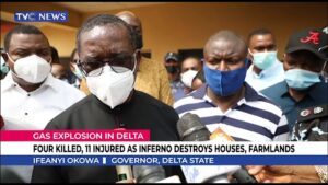 Four-killed-11-injured-as-gas-plant-explosion-destroys-houses-farmlands-in-Agbor-Delta