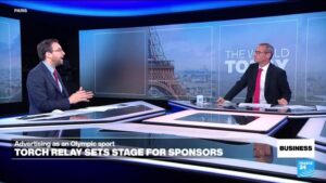 French-Olympic-torch-relay-sets-stage-for-Games-sponsors