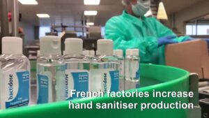 French-factories-producing-anti-viral-alcohol-hand-gel-at-full-capacity