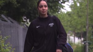 From fleeing Iran to Olympian hopeful on refugee team