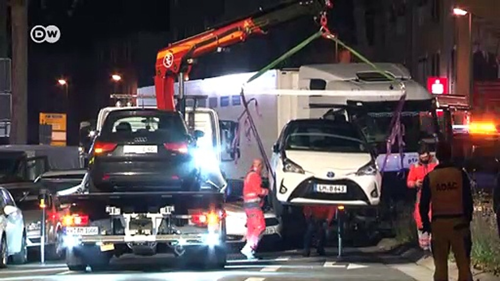 German-authorities-investigating-after-stolen-truck-rams-into-cars