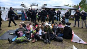German-police-clear-pro-Palestinian-camp-in-Berlin