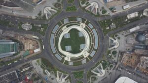 Going-round-Drone-images-of-Wuhan-as-coronavirus-restrictions-ease