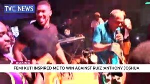 Heavyweight-boxing-champion-Anthony-Joshua-meets-Afro-Music-Legend-Femi-Kuti-at-New-Afrika-Shrine