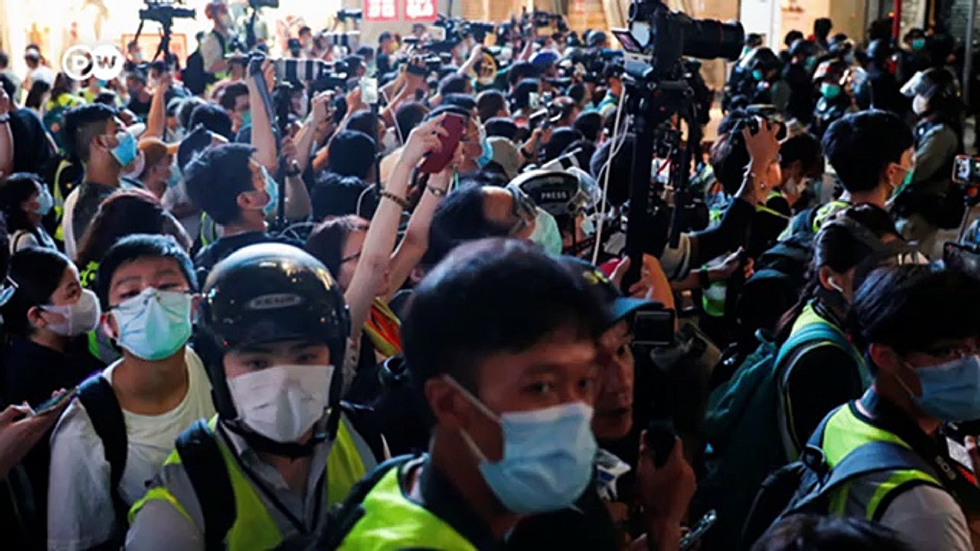 Hong-Kong-police-arrest-4-activists-under-new-security-law