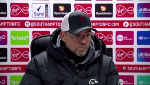 Klopp-compares-penalty-record-with-Man-United-as-Liverpool-denied-spot-kick