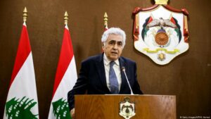 Lebanese-Foreign-Minister-Nassif-Hitti-quits-sinking-ship