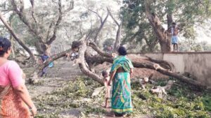 Lightning-strikes-villages-in-India-leaving-23-families-homeless