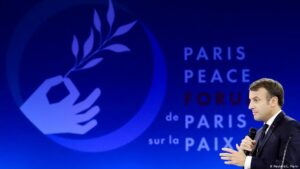 Macron-tells-world-leaders-nationalism-is-war-at-Paris-summit