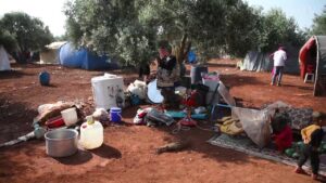 Made-homeless-by-war-Syrians-sell-furniture-to-survive