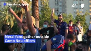 Messi-fans-demonstrate-after-request-to-leave-Barcelona