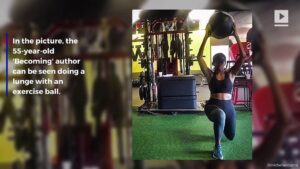 Michelle-Obama-reveals-toned-stomach-in-new-Instagram-pic