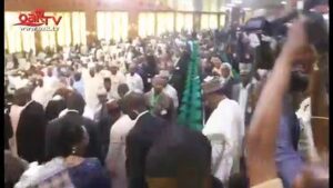 Moment-Buhari-arrived-National-Assembly-to-present-2020-budget