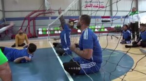 Mosul-war-victims-find-solace-in-volleyball-despite-disability
