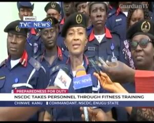 NSCDC-takes-officers-through-physical-fitness-in-Enugu