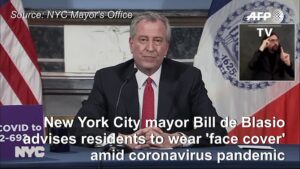 NY-mayor-advises-residents-to-wear-face-covering-when-going-outside