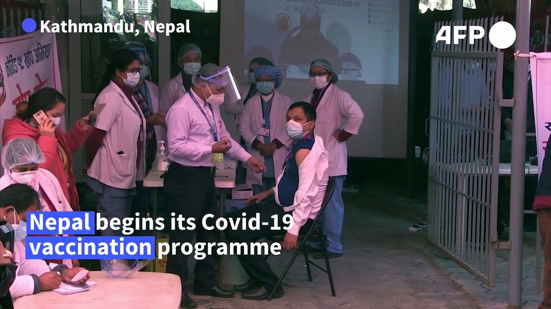Nepal-begins-vaccination-drive