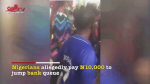 Nigerians-allegedly-pay-N10000-to-jump-bank-queue