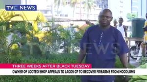 Owners-of-looted-shop-appeals-to-Lagos-CP-to-recover-firearms-from-hoodlums