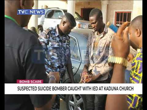 Police-arrest-suspected-suicide-bomber-at-Kaduna-church