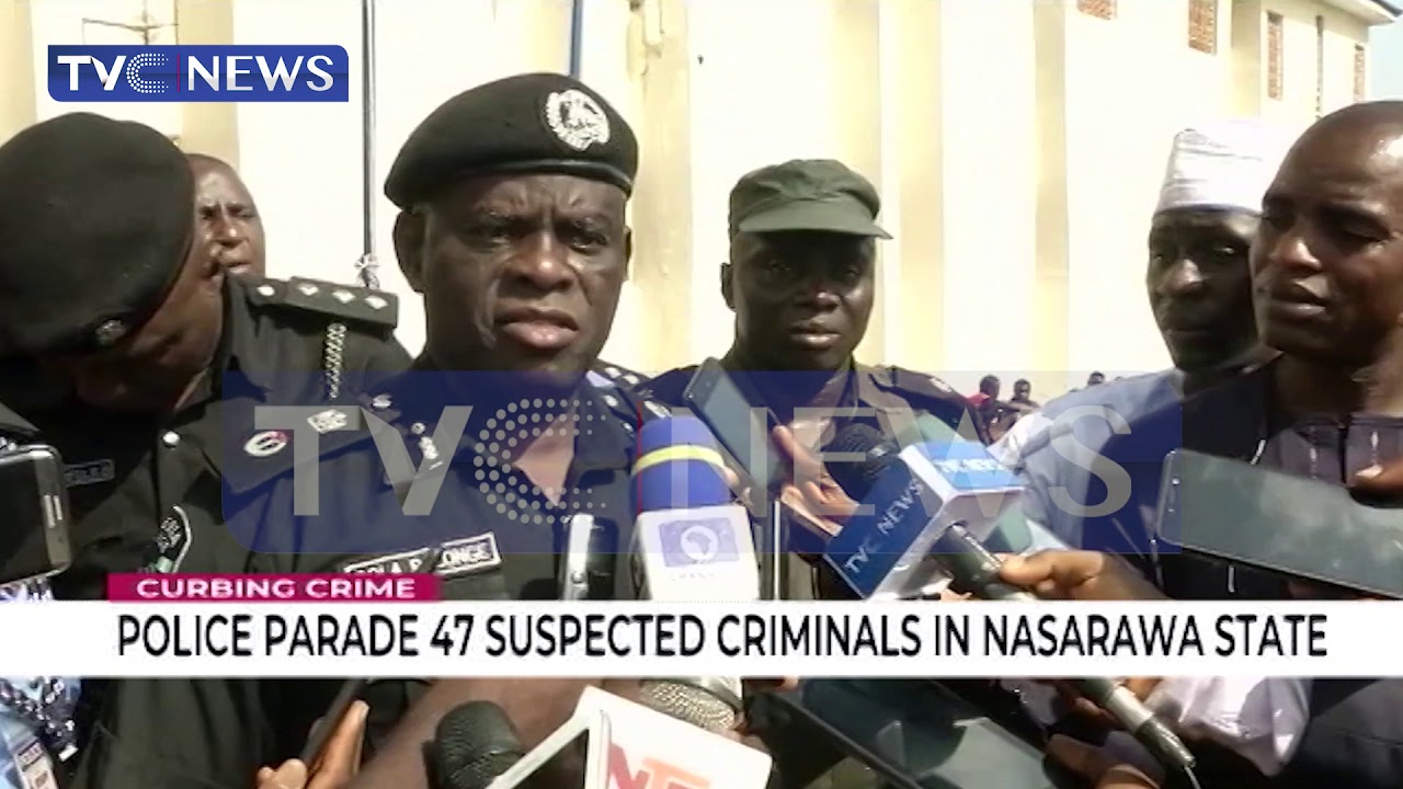 Police-parade-47-suspected-criminals-in-Nasarawa-State