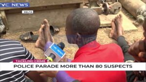 Police-parade-more-than-80-suspected-criminals-in-Delta