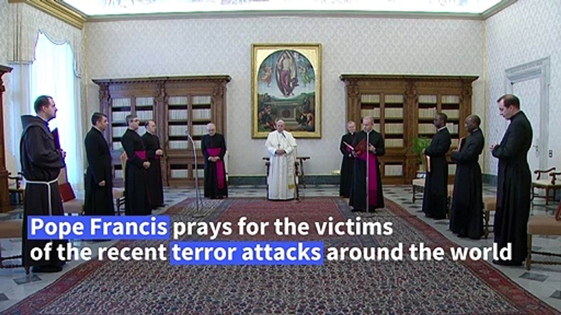 Pope-prays-for-victims-of-recent-terror-attacks