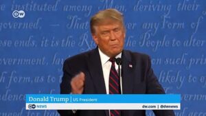 President-Donald-Trump-and-his-Democrat-challenger