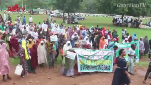 Pro-Buhari-protesters-storm-Abuja-over-ministerial-appointment