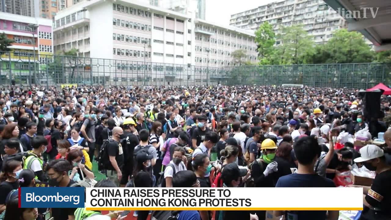Protesters-Police-Clash-in-Hong-Kong