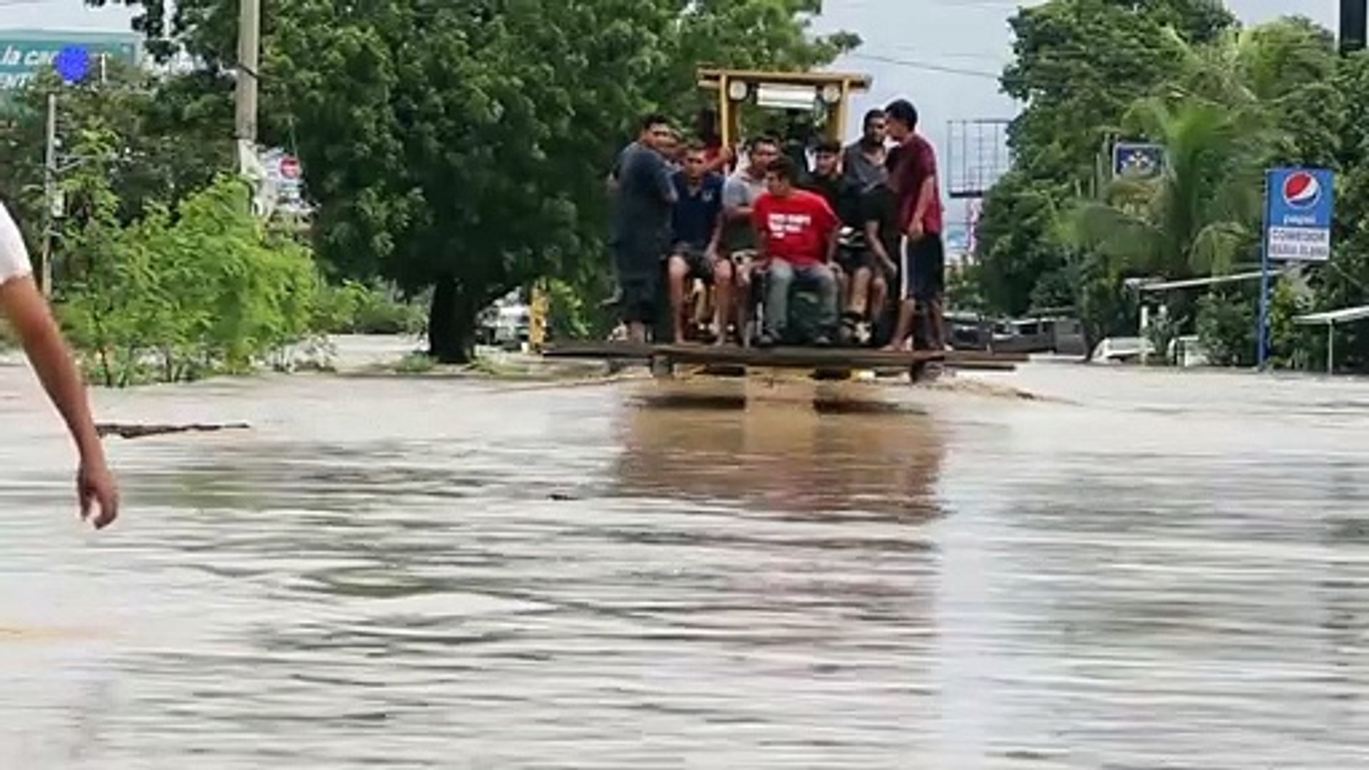 Residents-evacuate-flood-hit-areas-of-Honduras-following-Hurricane-Iota
