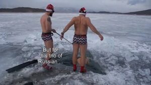 Russian-ice-divers-put-up-New-Years-tree-in-frozen-Lake-Baikal