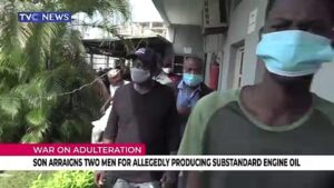 SON-arraigns-two-men-for-allegedly-producing-substandard-engine-oil