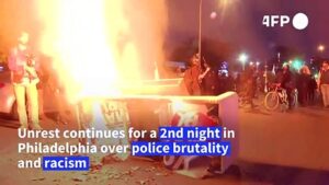 Second-night-of-unrest-in-Philadelphia-following-Black-mans-death