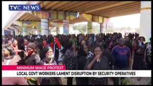 Security-operatives-disrupt-protest-by-local-govt-workers-over-minimum-wage