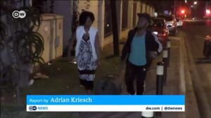South-Africa-Police-evict-migrants-camped-at-UN-office