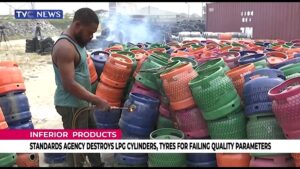Standard-agency-destroys-LPG-cylinders-Tyres-for-failing-quality-parameters