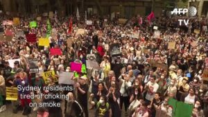 Sydney-bushfire-climate-protest