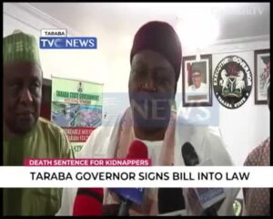 Taraba-governor-signs-death-penalty-for-Kidnappers