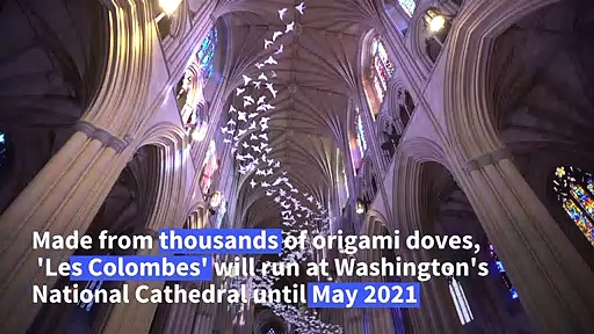 Thousands-of-paper-doves-symbolize-hope-for-2021-at-Washington-Cathedral