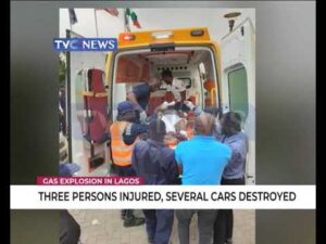 Three-persons-injured-several-cars-destroyed-after-gas-explodes-in-Lagos